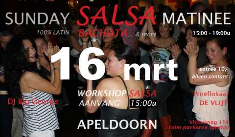 Sunday Salsa Matinee - 16 maart